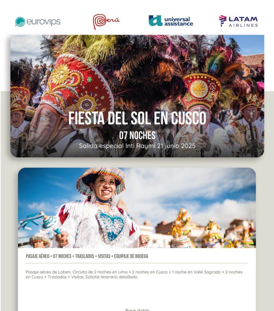 viajes a Cusco para la Fiesta del Sol