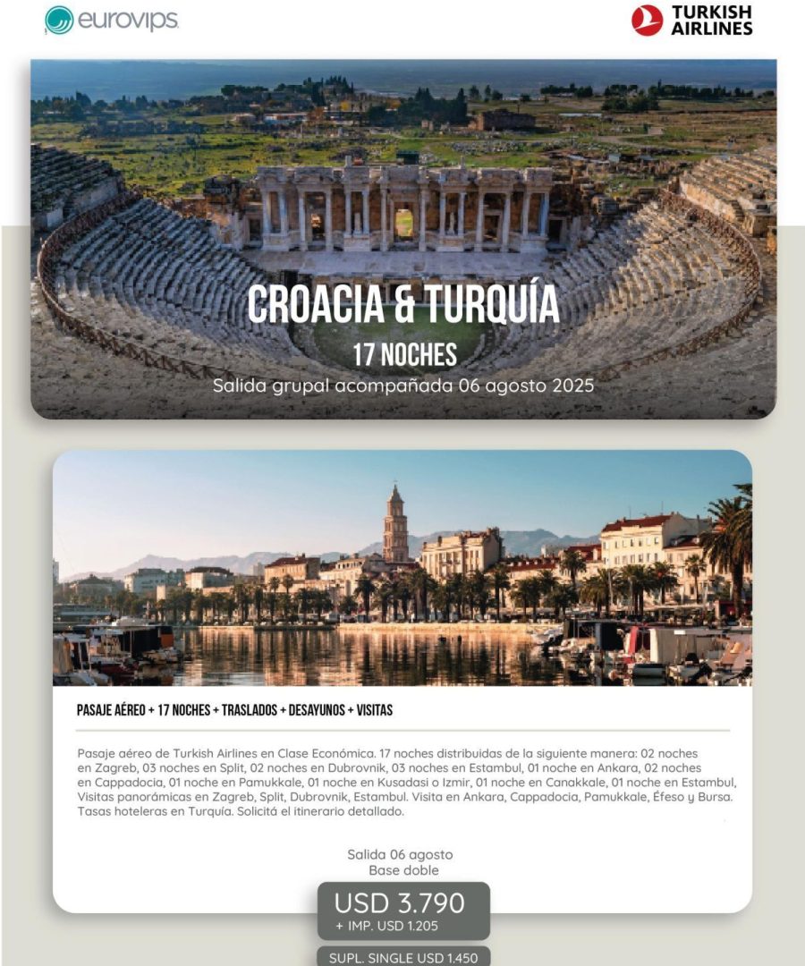 Croacia y Turquia